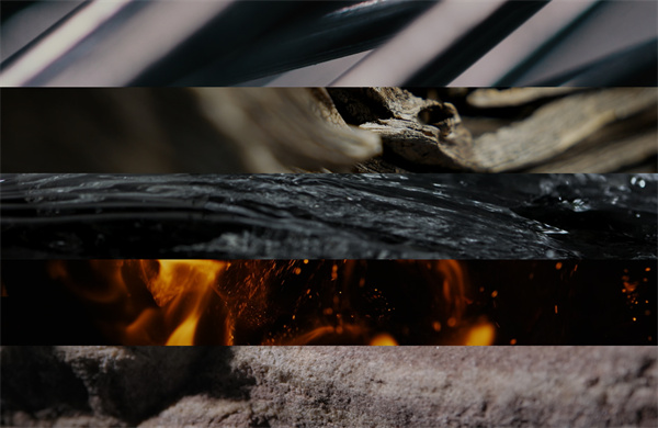 金木水火土拼图